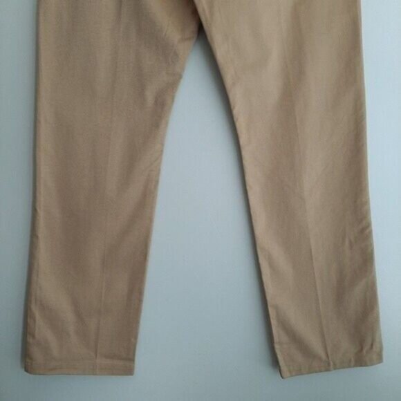 HURLEY NWOT Icon Classic Chino Pants Light Beige Men's Sz 36 - Picture 8 of 11
